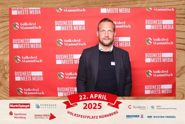 Foto: Jürgen Friedrich. Alle Bilder vom fünften "Business meets Media" in der Metropolregion, diesmal bei "Gigerlas" Lössel auf dem Nürnberger Frühlingsvolksfest.