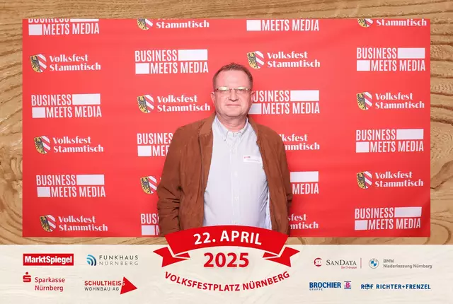 Foto: Jürgen Friedrich. Alle Bilder vom fünften "Business meets Media" in der Metropolregion, diesmal bei "Gigerlas" Lössel auf dem Nürnberger Frühlingsvolksfest.