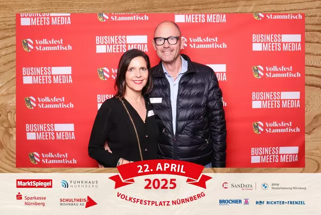 Foto: Jürgen Friedrich. Alle Bilder vom fünften "Business meets Media" in der Metropolregion, diesmal bei "Gigerlas" Lössel auf dem Nürnberger Frühlingsvolksfest.