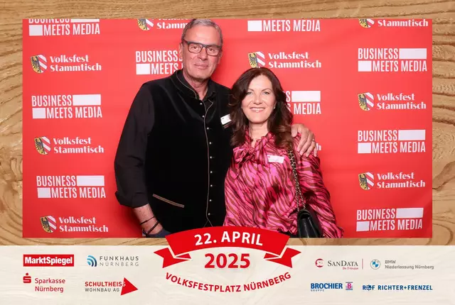 Foto: Jürgen Friedrich. Alle Bilder vom fünften "Business meets Media" in der Metropolregion, diesmal bei "Gigerlas" Lössel auf dem Nürnberger Frühlingsvolksfest.