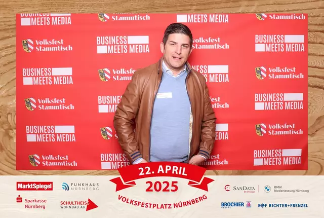 Foto: Jürgen Friedrich. Alle Bilder vom fünften "Business meets Media" in der Metropolregion, diesmal bei "Gigerlas" Lössel auf dem Nürnberger Frühlingsvolksfest.