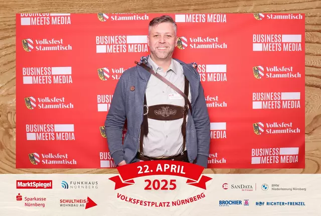 Foto: Jürgen Friedrich. Alle Bilder vom fünften "Business meets Media" in der Metropolregion, diesmal bei "Gigerlas" Lössel auf dem Nürnberger Frühlingsvolksfest.