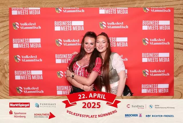 Foto: Jürgen Friedrich. Alle Bilder vom fünften "Business meets Media" in der Metropolregion, diesmal bei "Gigerlas" Lössel auf dem Nürnberger Frühlingsvolksfest.