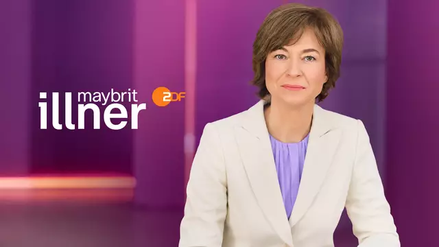 Maybrit Illner am Donnerstag, 24. April 2025, 22.15 Uhr, im ZDF mit ihren Gästen CDU-Politiker Philipp Amthor, die Grünen-Fraktionsvorsitzende Katharina Dröge, Migrationsforscher Gerald Knaus, die Journalistin Kristina Dunz und Thomas Jung, SPD-Oberbürgermeister der Stadt Fürth. | Foto: ZDF/Christian Schoppe