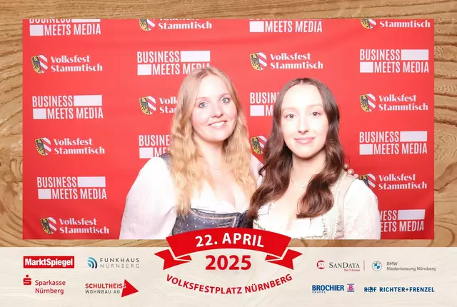 Foto: Jürgen Friedrich. Alle Bilder vom fünften "Business meets Media" in der Metropolregion, diesmal bei "Gigerlas" Lössel auf dem Nürnberger Frühlingsvolksfest.