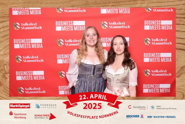 Foto: Jürgen Friedrich. Alle Bilder vom fünften "Business meets Media" in der Metropolregion, diesmal bei "Gigerlas" Lössel auf dem Nürnberger Frühlingsvolksfest.