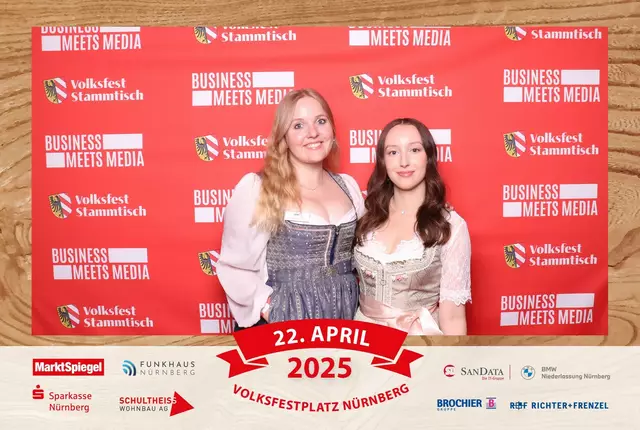 Foto: Jürgen Friedrich. Alle Bilder vom fünften "Business meets Media" in der Metropolregion, diesmal bei "Gigerlas" Lössel auf dem Nürnberger Frühlingsvolksfest.