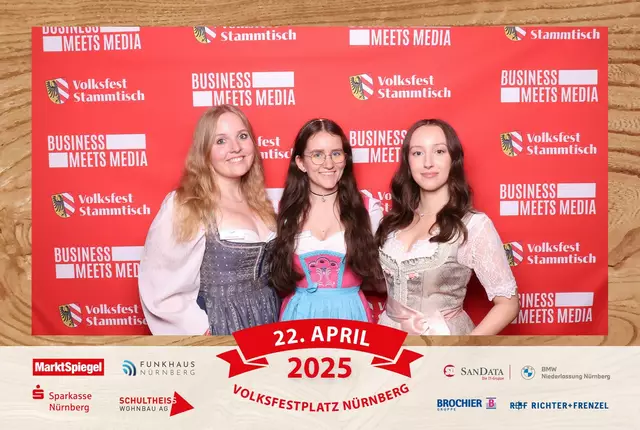 Foto: Jürgen Friedrich. Alle Bilder vom fünften "Business meets Media" in der Metropolregion, diesmal bei "Gigerlas" Lössel auf dem Nürnberger Frühlingsvolksfest.