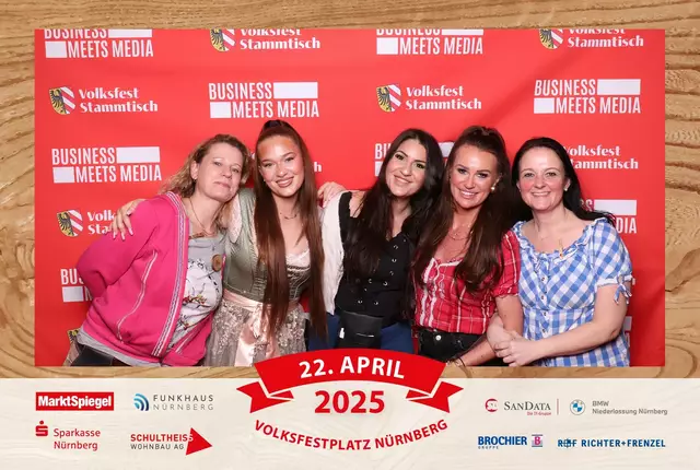 Foto: Jürgen Friedrich. Alle Bilder vom fünften "Business meets Media" in der Metropolregion, diesmal bei "Gigerlas" Lössel auf dem Nürnberger Frühlingsvolksfest.