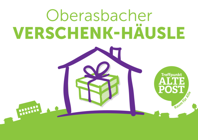 Öffnungszeiten Verschenk-Häusle:
Von Mittwoch, 14. Mai bis Mittwoch, 21. Mai jeweils von 11.00 Uhr bis 18.00 Uhr
Adresse: Hinter dem Rathaus, am Brunnen | Foto: Stadt Oberasbach