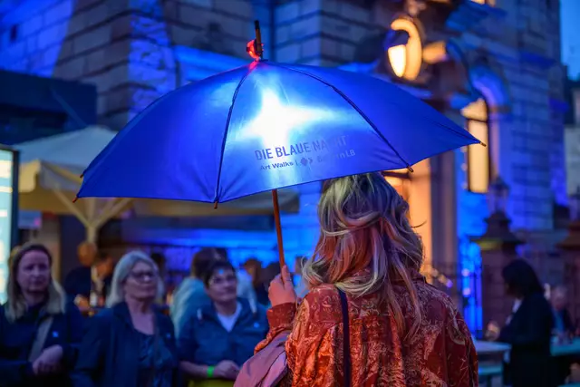 Blaue Nacht in Nürnberg.  | Foto: Steffen Kirschner