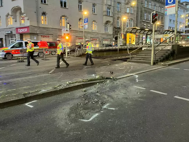 Eine Tote, sieben Verletzte: Fragen nach Stuttgarter Unfall. | Foto: Bernd Weißbrod/dpa