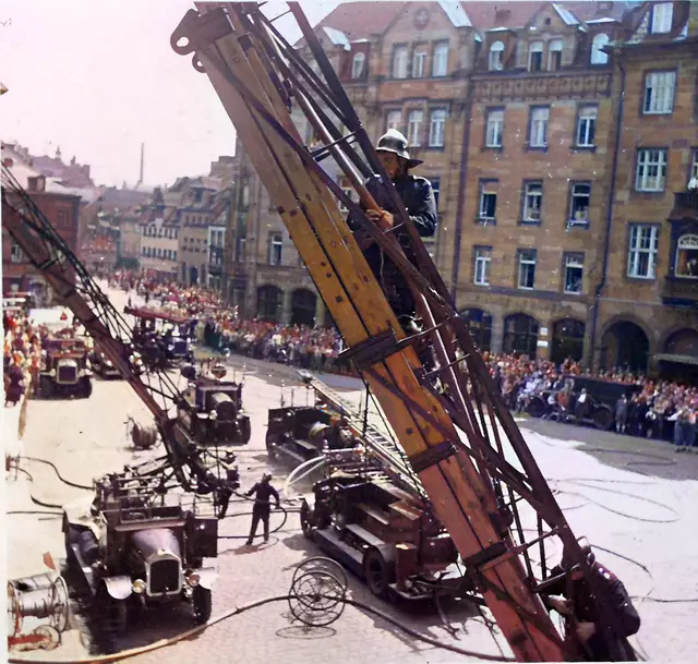 Berufsfeuerwehr Nürnberg feiert das 150. Jubiläum.  | Foto: Altstadtfreunde/Archiv