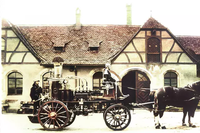 Berufsfeuerwehr Nürnberg feiert das 150. Jubiläum.  | Foto: Altstadtfreunde/Archiv