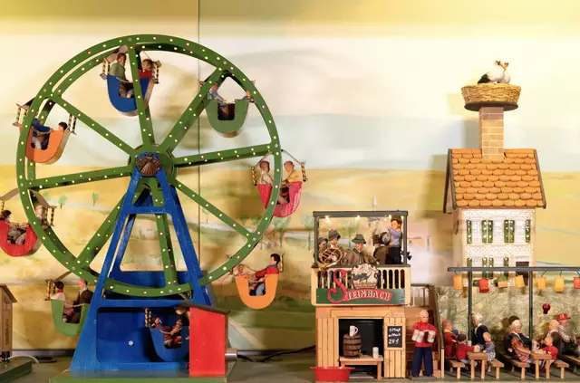 Modell der Bergkirchweih (1920er Jahre). | Foto: Erich Malter