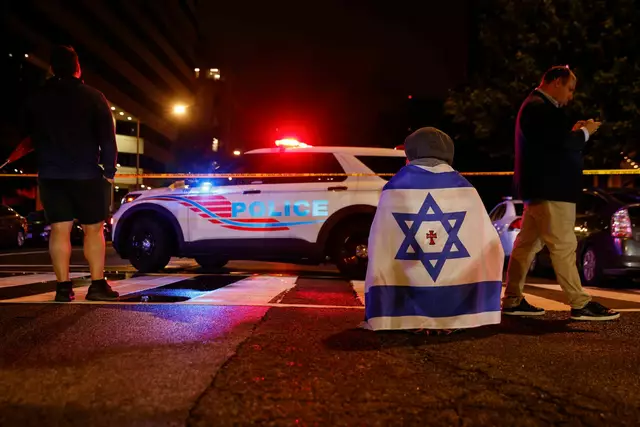 Der Mann war am Mittwochabend (Ortszeit) in Washington in der Nähe des Jüdischen Museums in der US-Hauptstadt erschossen worden. | Foto: Mehmet Eser/ZUMA Press Wire/dpa