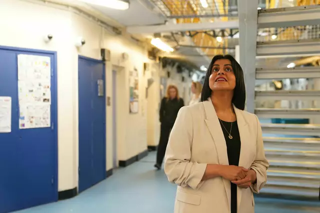 Die britische Justizministerin Shabana Mahmood.
 | Foto: Joe Giddens/PA Wire/dpa