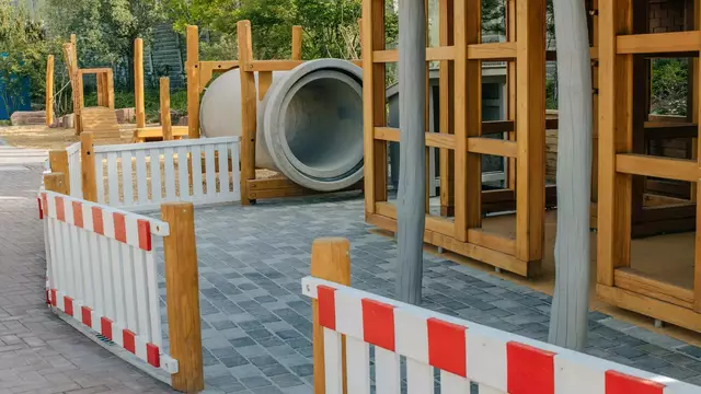 Die Baustelle ist die neueste Attraktion im Playmobil FunPark. | Foto: PLAYMOBIL