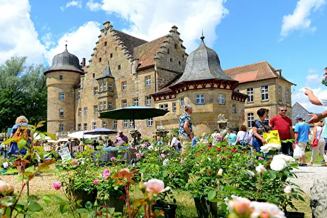 Das Schloss Eyrichshof ist ein Blickfang. | Foto: Oelschlegel/Veranstalter