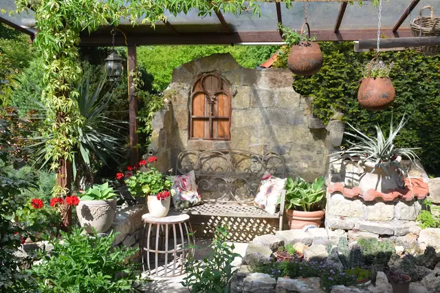 Der Garten von Michaela und Stephan Knauer Obermichelbach. | Foto: Landratsamt Fürth