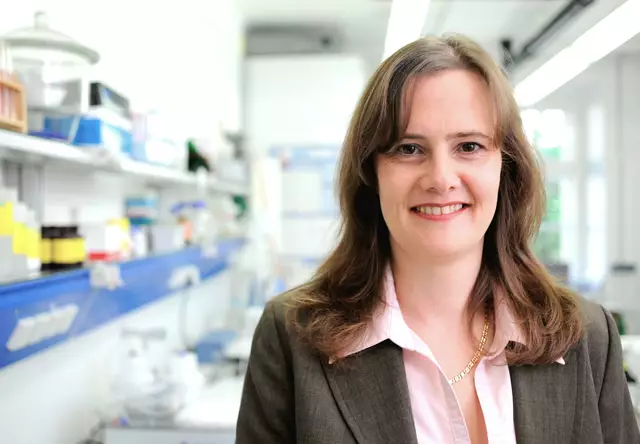 Prof. Dr. Monika Pischetsrieder vom Lehrstuhl für Lebensmittelchemie / Henriette-Schmidt-Burkhardt-Lehrstuhl. | Foto: FAU/Gerd Grimm