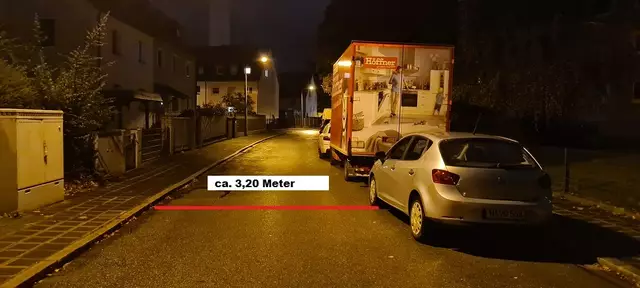 Foto: Horst Wiesner. Das Foto zeigt die Situation in der Crailsheimer Straße in Nürnberg.