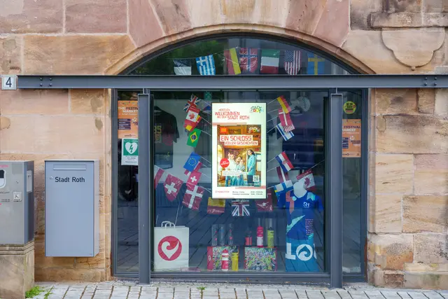 Auch die Stadt Roth hat, natürlich außer Konkurrenz, ein Fenster geschmückt. | Foto: Salvatore Giurdanella