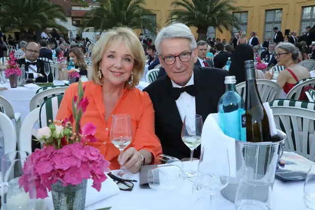 Journalistin Evi Kurz (Ludwig Erhard Zentrum (LEZ) und Ehemann &amp; Unternehmer Peter Kurz.