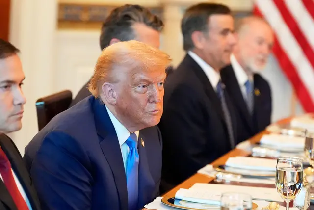 US-Präsident Donald Trump will sich in Sachen Zölle nicht festlegen. | Foto: Alex Brandon/AP/dpa