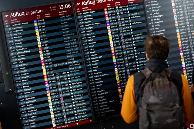 Das Flugangebot aus Deutschland ist kleiner geworden. | Foto: Fabian Sommer/dpa