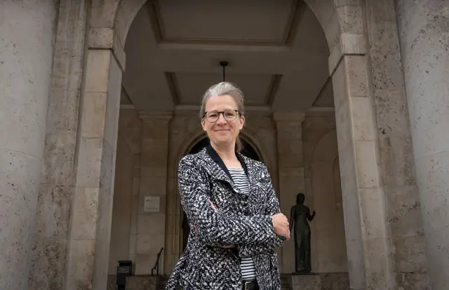 Ann-Katrin Kaufhold sähe die SPD ebenfalls gern in Karlsruhe. | Foto: C.Olesinski/LMU/dpa