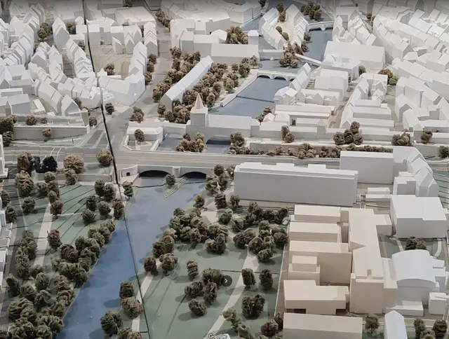 Das Altstadtmodell der Stadt Nürnberg. | Foto: Stadt Nürnberg / Stadtplanungsamt)