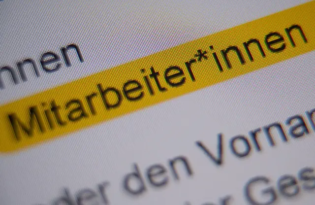 In den Bundesministerien werden keine Sonderzeichen für geschlechtergerechte Formulierungen verwendet. (Symbolbild) | Foto: Sebastian Gollnow/dpa
