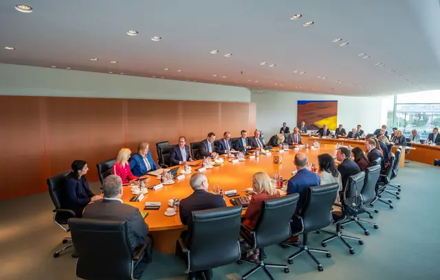 as Bundeskabinett hat fast zwei Dutzend Gesetze auf den Weg gebracht. | Foto: Michael Kappeler/dpa