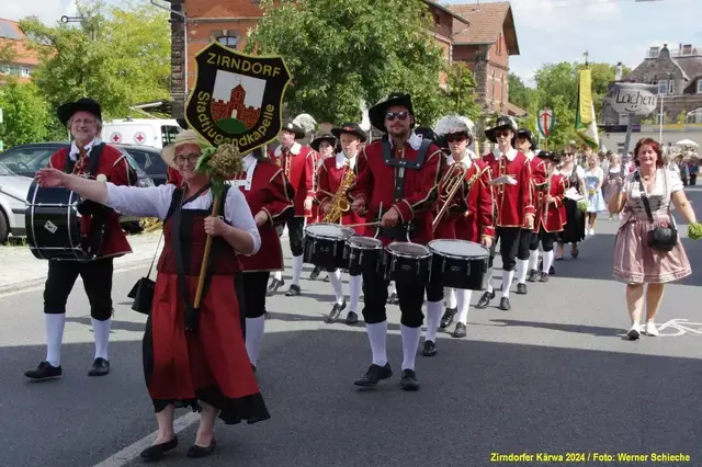 Foto: Werner Schieche. Die Kärwa dauert 2025 vom 22. bis 26. August.