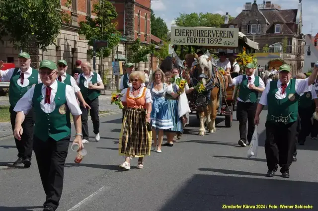 Foto: Werner Schieche. Die Kärwa dauert 2025 vom 22. bis 26. August.