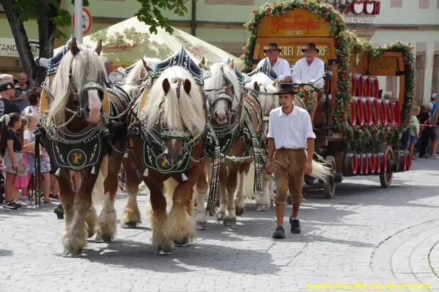 Foto: Werner Schieche. Die Kärwa dauert 2025 vom 22. bis 26. August.