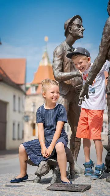 Mit Kindern unterwegs sein. Tipp: Weißenburg, Naturpark Altmühltal. 

 | Foto: © Naturpark Altmühltal/Dietmar Denger