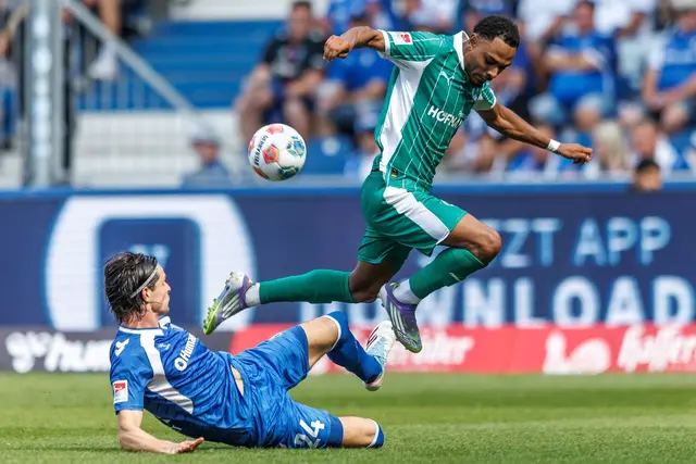 ürths Sacha Bansé (r.) fällt erneut mehrere Monate aus. (Archivbild) | Foto: Andreas Gora/dpa