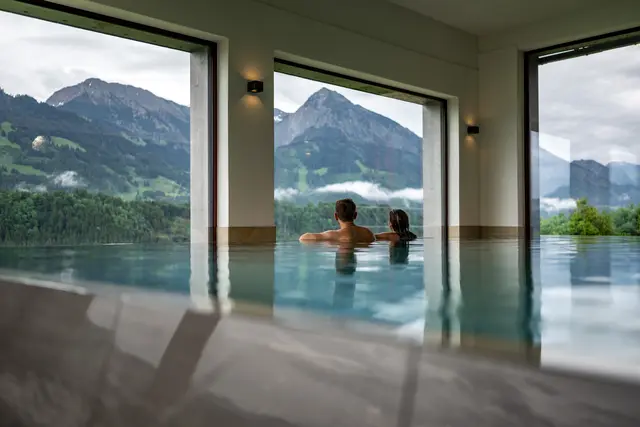 Schwimmen in den Berghimmel. | Foto: Tanneck