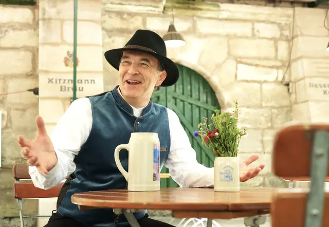 Marco Altmann, alias der „Bierschorsch“. | Foto:  © ETM/Oliver Timmermann