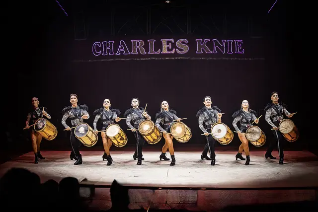 Foto: Zirkus CHARLES KNIE. Vom 15. bis 26. Oktober auf dem Volksfestplatz am Dutzendteich.