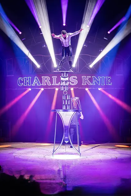 Foto: Zirkus CHARLES KNIE. Vom 15. bis 26. Oktober auf dem Volksfestplatz am Dutzendteich.