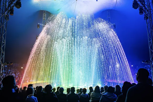 Foto: Zirkus CHARLES KNIE. Vom 15. bis 26. Oktober auf dem Volksfestplatz am Dutzendteich.