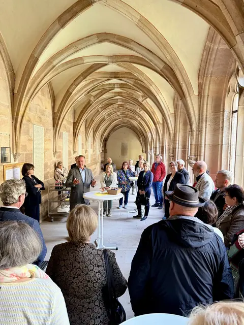 Die Eröffnung des diesjährigen Tages des offenen Denkmals fand im Klosterhof in Langenzenn statt.