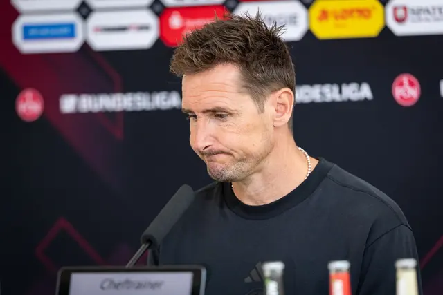 Schwierige Zeit als Nürnberger Trainer: Miroslav Klose. | Foto: Daniel Karmann/dpa