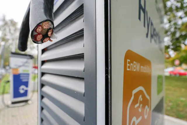 Hier waren Kriminelle am Werk. | Foto: Jan Woitas/dpa