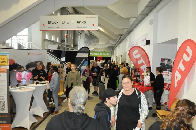Impressionen von der Jobmesse Franken in Bamberg.