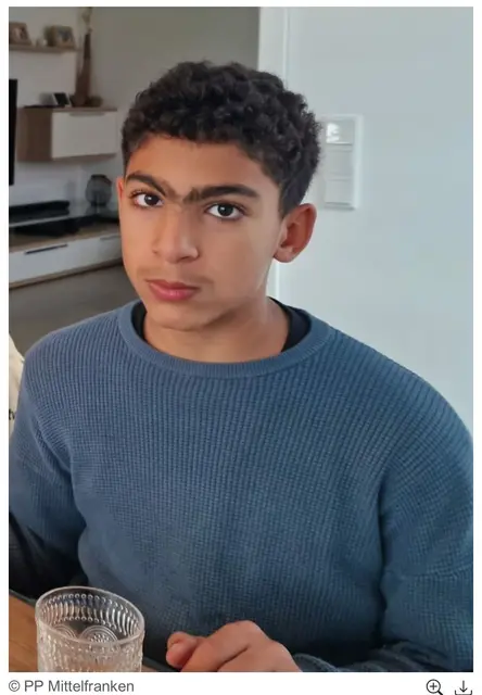 Der 11 jährige Elyas wird vermisst. | Foto: PP Mittelfranken