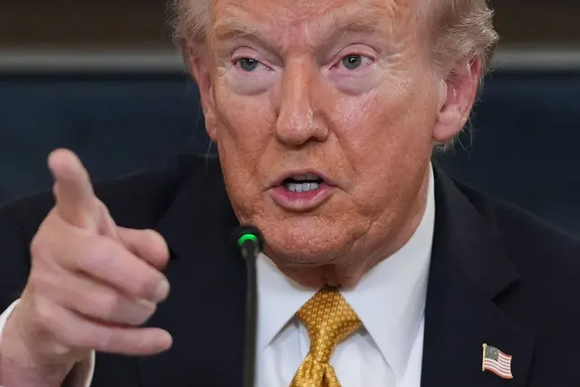 US-Präsident Trump hat die Handelsgespräche mit Kanada für beendet erklärt.  | Foto: Evan Vucci/AP/dpa (Archivbild)